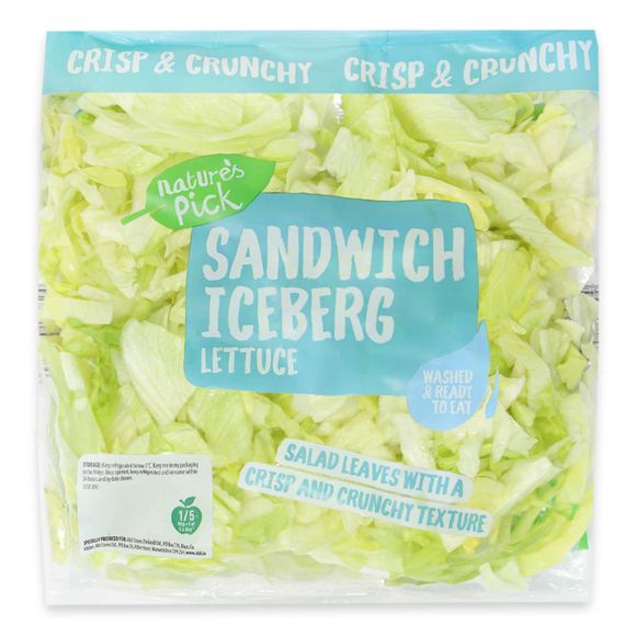 Sandwich Iceberg Lettuce 260g Nature's Pick